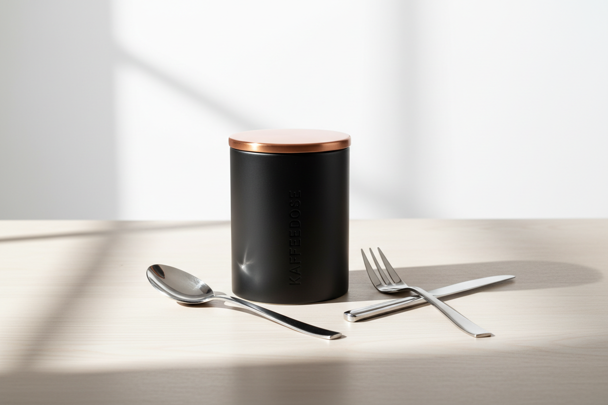 Kaffeedose Besteck